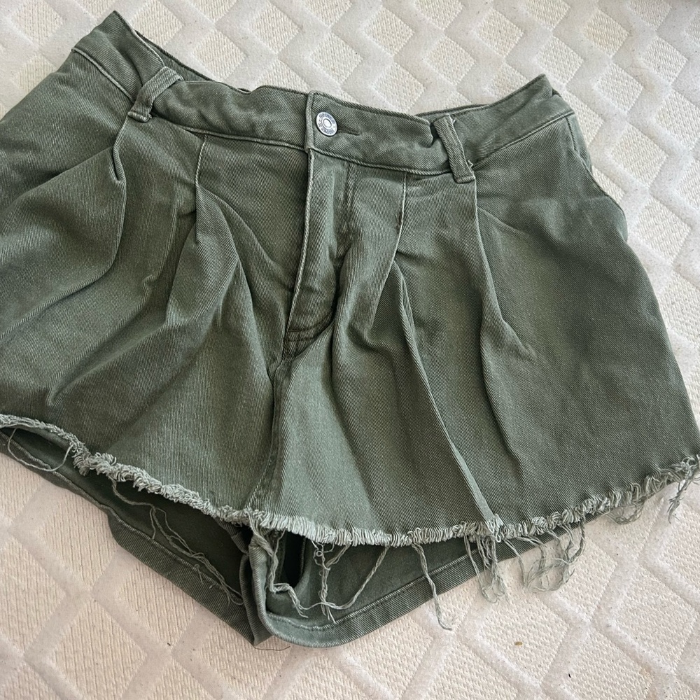 Olive Green Women skort
